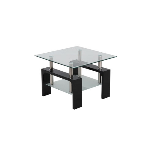 Orren Ellis Stenkil Glass Sled End Table Wayfair.ca
